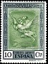 Spain 1930 Goya 10 CTS Green Edifil 519. España 519. Uploaded by susofe